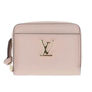 Louis Vuitton LockMe Zippy Coin Purse Greige